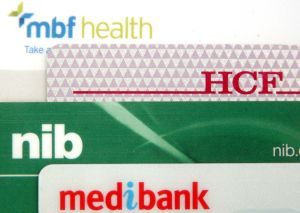 Private health insurer cards